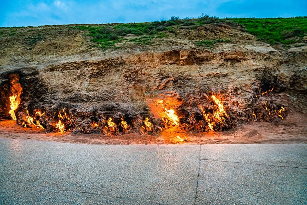 Yanar Dag (Burning Mountain)
